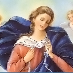  Marie qui défais les nœuds, prie pour nous et passe devant